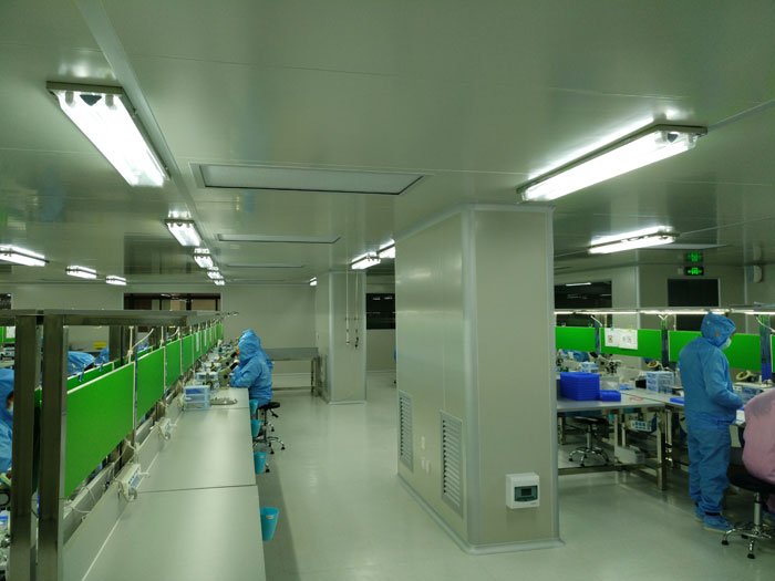 電子工業(yè)潔凈車間圖片