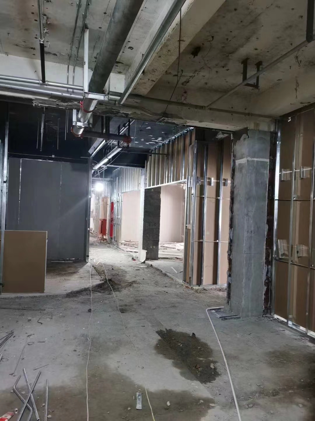 廠房裝修施工圖片